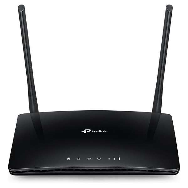 TP-LINK TL-MR6400 V4 draadloze router Single-band (2.4 GHz) Fast Ethernet 3G 4G Zwart