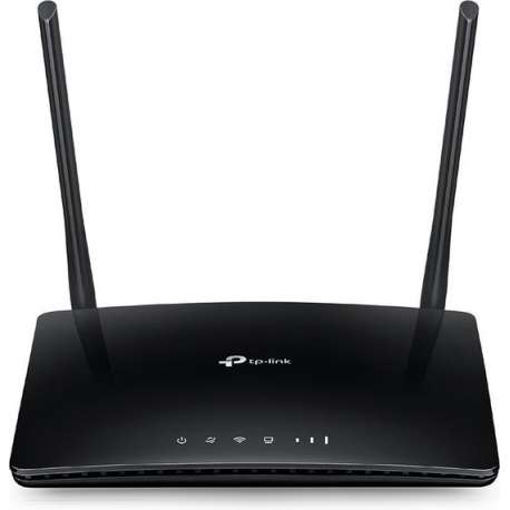 TP-LINK TL-MR6400 V4 draadloze router Single-band (2.4 GHz) Fast Ethernet 3G 4G Zwart