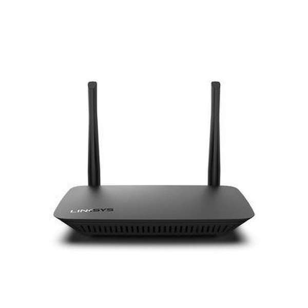 Linksys E5400 draadloze router Dual-band (2.4 GHz / 5 GHz) Gigabit Ethernet Zwart