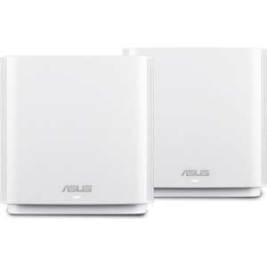 ASUS ZenWifi CT8 - Multiroom wifi systeem / Duo Pack / Router + Satelliet Wit