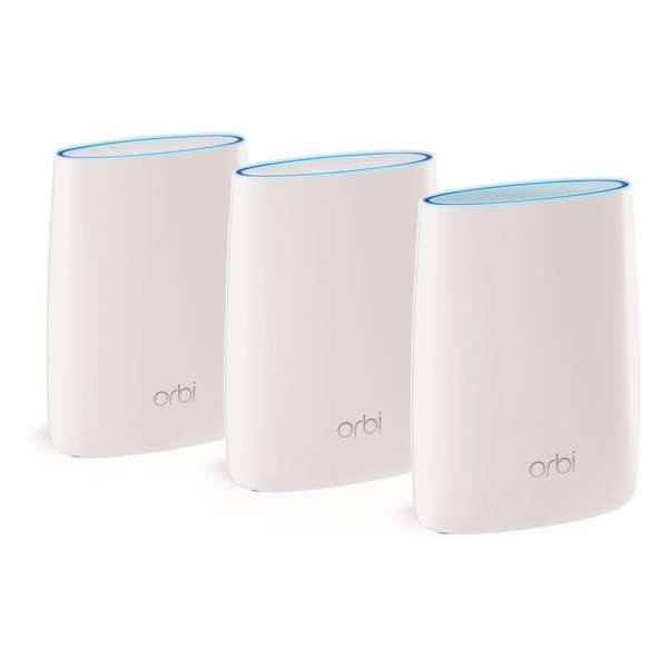 Netgear Orbi RBK53S - Multiroom Wifi Systeem - Triple Pack - Wit