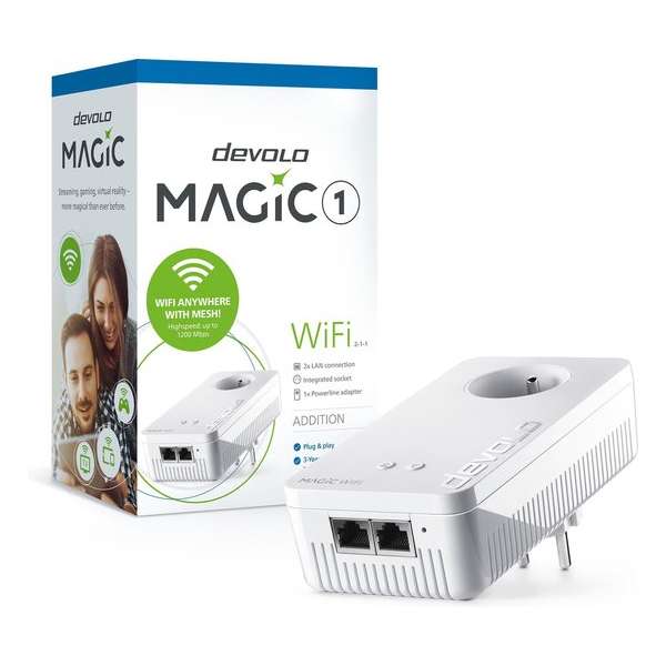 devolo Magic 1 WiFi Uitbreiding - BE