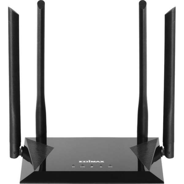 Edimax BR-6476AC draadloze router Dual-band (2.4 GHz / 5 GHz) Fast Ethernet Zwart