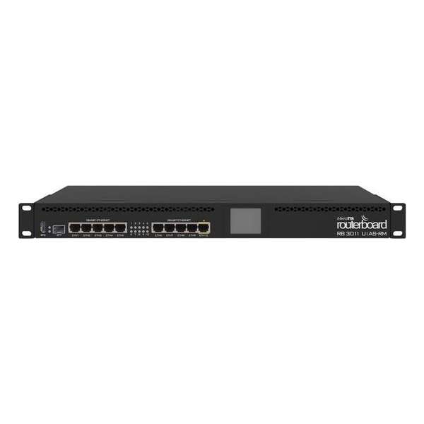 Mikrotik RB3011UIAS-RM bedrade router Gigabit Ethernet Zwart