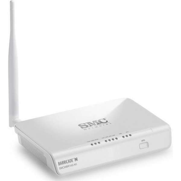 SMC SMCWBR14S-N5 draadloze router Fast Ethernet Wit