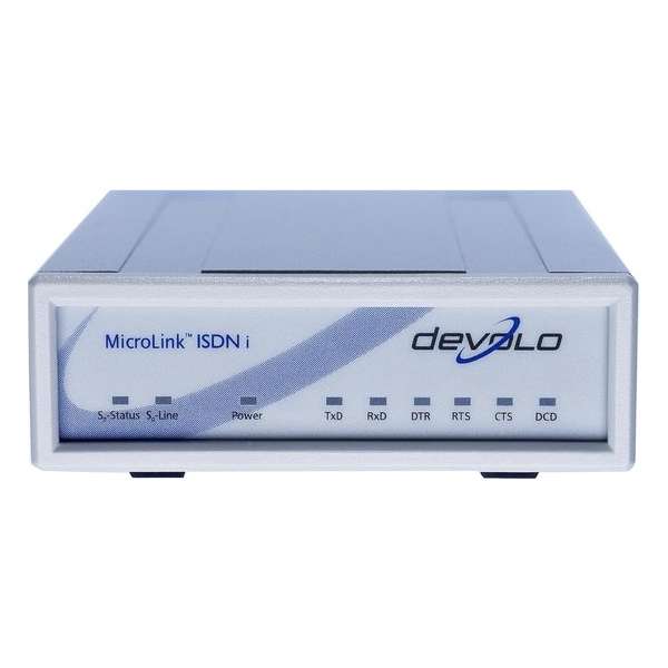 Devolo MicroLink ISDN Industrial modem 64Kbps ISDN access device Bedraad