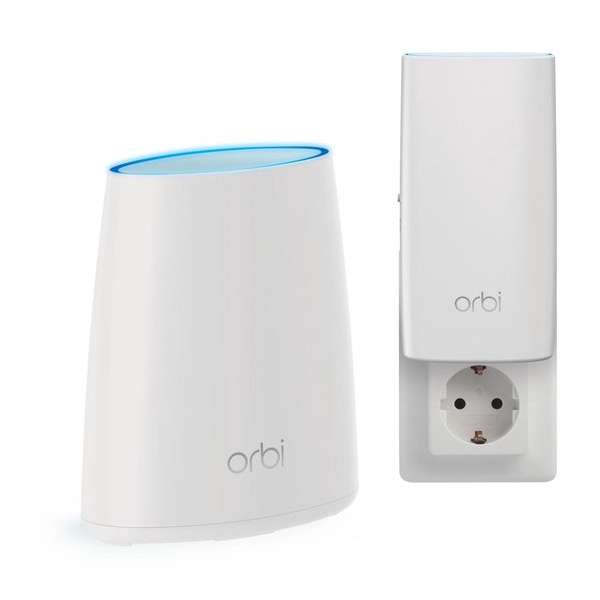 Netgear Orbi RBK30 - Multiroom WiFi Systeem - Router + wall-plug satelliet