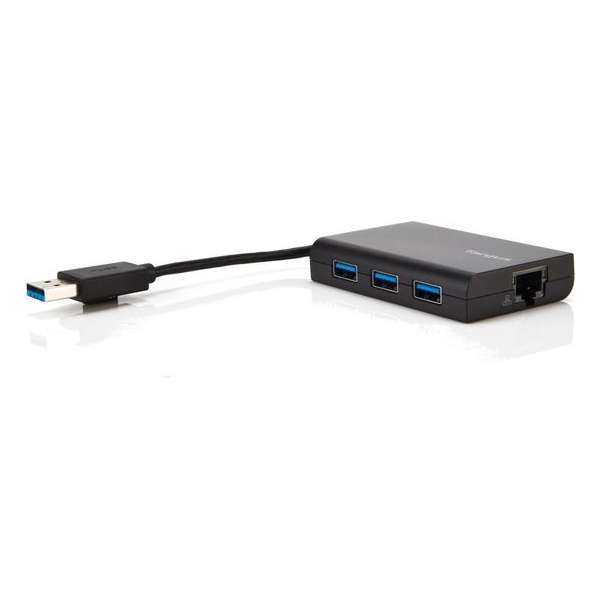 Targus USB 3.0 Met Gigabit Ethernet - USB Hub