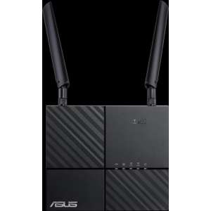 ASUS 4G-AC53U draadloze router Dual-band (2.4 GHz / 5 GHz) Gigabit Ethernet 3G Zwart