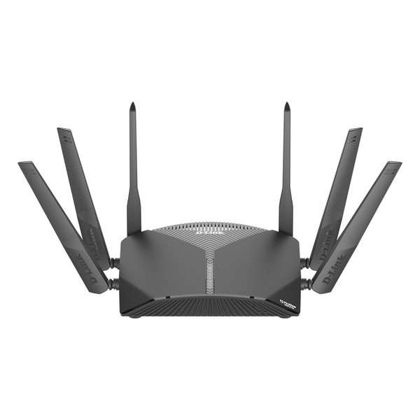 D-Link DIR-3060 draadloze router Tri-band (2.4 GHz / 5 GHz / 5 GHz) Gigabit Ethernet Zwart