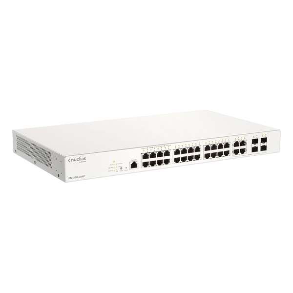 D-Link DBS-2000-28MP netwerk-switch Managed Gigabit Ethernet (10/100/1000) Grijs