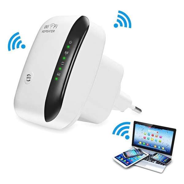 Tafta Wifi Repeater - Wifi Versterker Stopcontact - Wifi Repeater - Draadloos - Overal internet