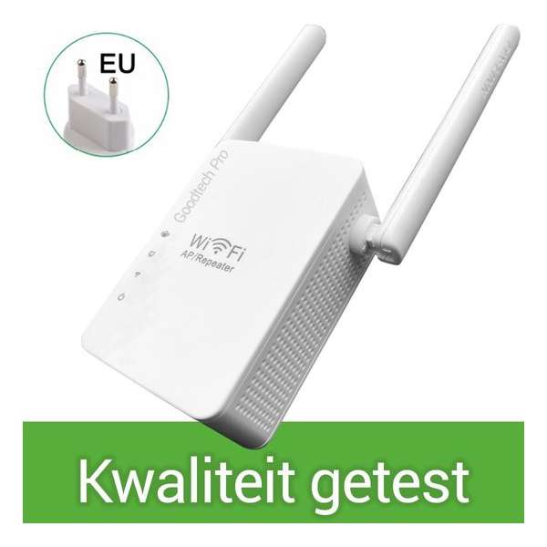 Goodtech - Wifi Versterker Stopcontact Draadloos - 300 Mbps