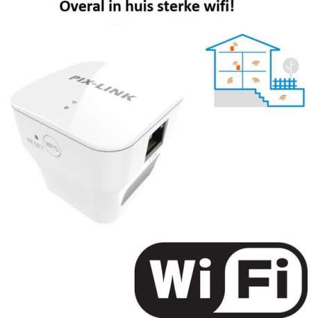 Living Needs Wifi Versterker – Wifi Repeater – Wifi Versterker stopcontact.