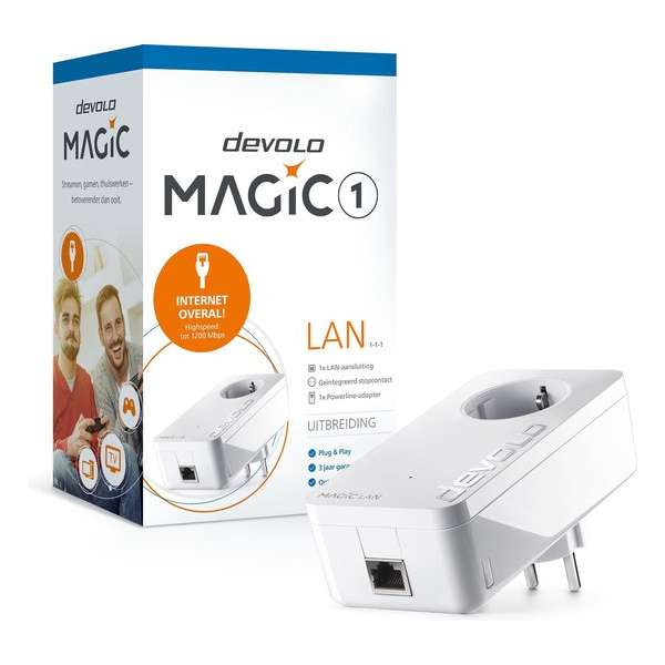 devolo Magic 1 LAN Uitbreiding - NL - zonder wifi