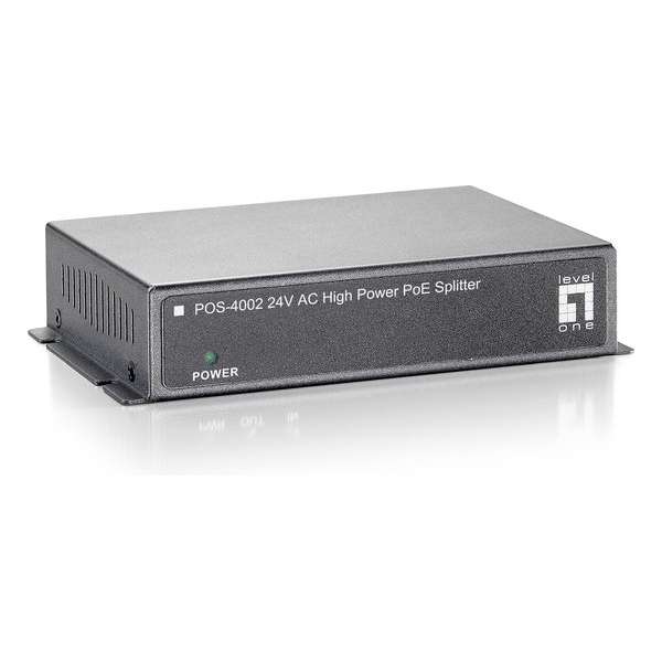 LevelOne POS-4002 network splitter Zwart