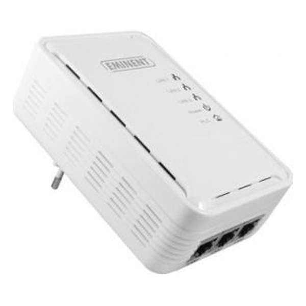 Powerline adapter 200Mbps 3 poort switch