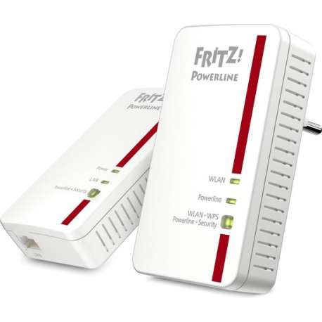 AVM FRITZ!Powerline1240E - Powerline / Wifi / 2 stuks