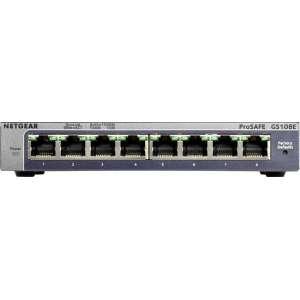 Netgear ProSAFE GS108E - Netwerk Switch - Smart managed
