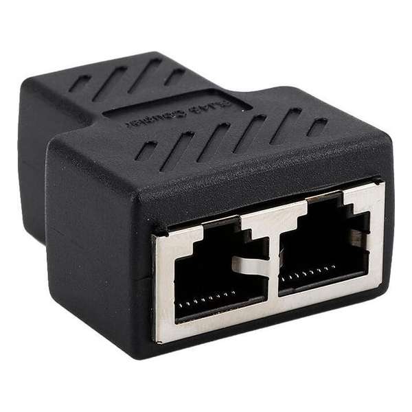 RJ45 Splitter 1 naar 2 Netwerk Adapter