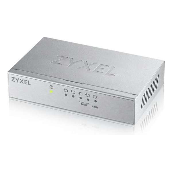 5-Port Desktop Gigabit Ethernet Switch - metal housing