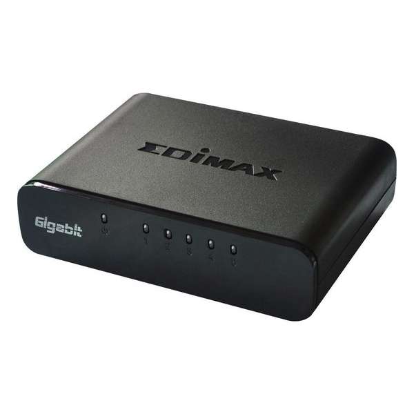 Edimax ES-5500G V3 netwerk-switch Unmanaged Gigabit Ethernet (10/100/1000) Zwart