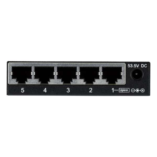 Renkforce FR-S1005PED-F Ethernet Switch 10 / 100 Mbit/s PoE-functie