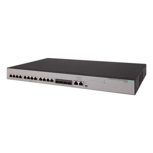 Hewlett Packard Enterprise OfficeConnect 1950 12xGT 4SFP+ Managed L3 10G Ethernet (100/1000/10000) Grijs 1U