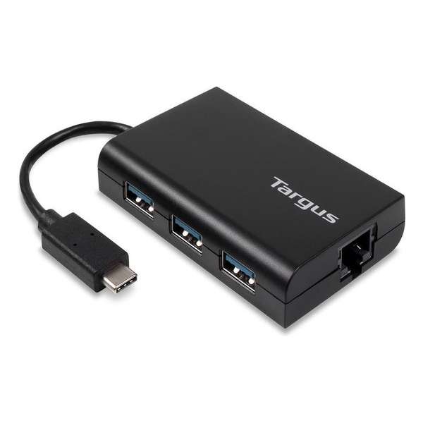 Targus USB-C Hub To 3x USB-A Ethernet