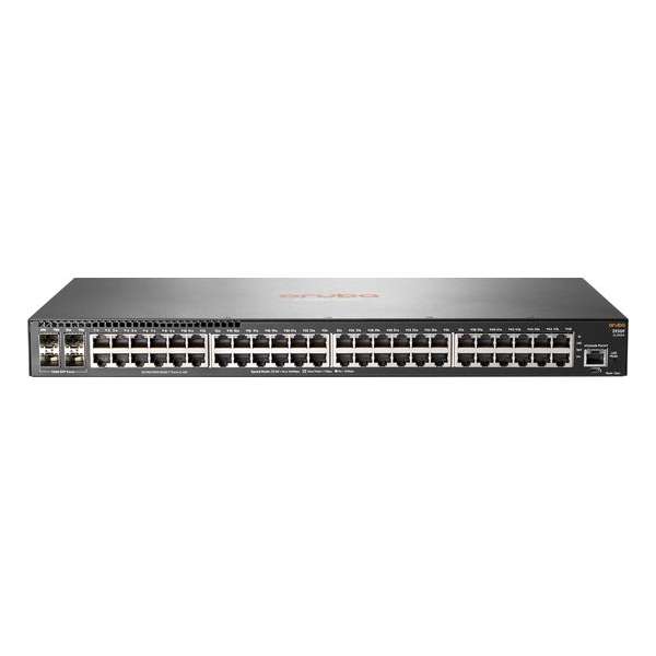 Hewlett Packard Enterprise Aruba 2930F 48G 4SFP Managed L3 Gigabit Ethernet (10/100/1000) Grijs 1U