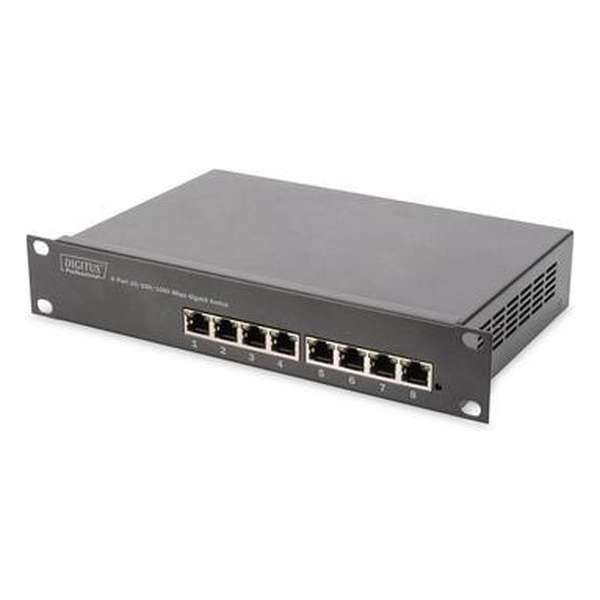 Digitus DN-80114 netwerk-switch Unmanaged Gigabit Ethernet (10/100/1000) Grijs