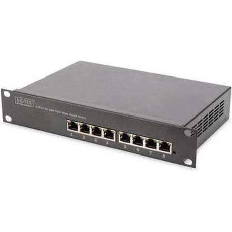 Digitus DN-80114 netwerk-switch Unmanaged Gigabit Ethernet (10/100/1000) Grijs