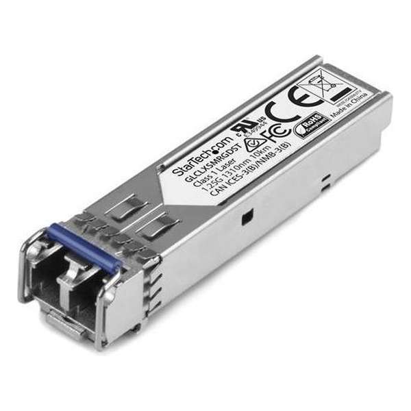 StarTech.com Gigabit glasvezel 1000Base-LX SFP ontvanger module Cisco GLC-LX-SM-RGD compatibel SM LC 10 km