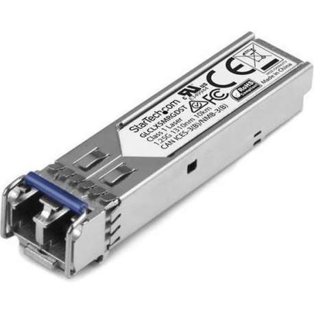 StarTech.com Gigabit glasvezel 1000Base-LX SFP ontvanger module Cisco GLC-LX-SM-RGD compatibel SM LC 10 km