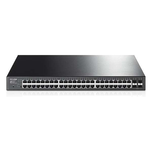 TP-LINK netwerk-411,415 L2+, Managed, 48 x Gigabit RJ-45 PoE+, 4 x Gigabit SFP