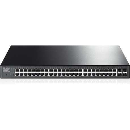 TP-LINK netwerk-411,415 L2+, Managed, 48 x Gigabit RJ-45 PoE+, 4 x Gigabit SFP