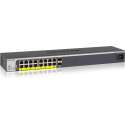 Netgear GS418TPP - Managed Switch - 16 poorten