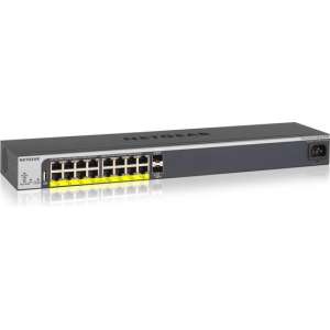 Netgear GS418TPP - Managed Switch - 16 poorten