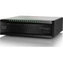 Cisco SF100D-16 Onbeheerde netwerkswitch Zwart