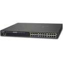 Planet HPOE-1200G netwerk-switch Managed Gigabit Ethernet (10/100/1000) Zwart 1U Power over Ethernet (PoE)