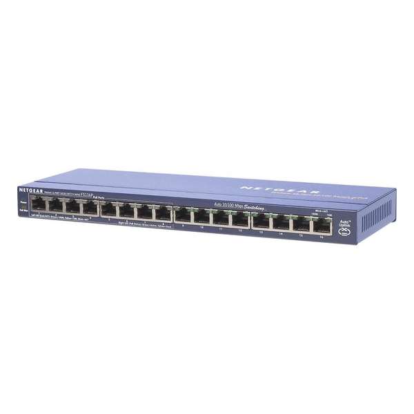 Netgear ProSAFE FS116P - Switch