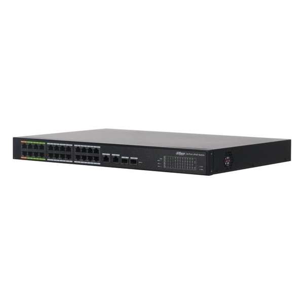 Dahua 24 Port ePoE Switch, DH-LR2226-24ET-360 - 24x PoE (8x ePoE) - 360W