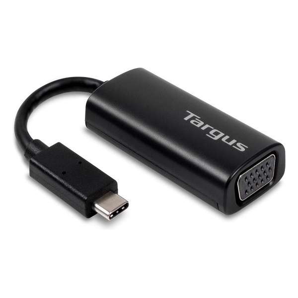 Targus ACA934EUZ video kabel adapter 0,17 m USB C VGA (D-Sub) Zwart