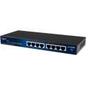 ALLNET 112533 Managed L2 Gigabit Ethernet (10/100/1000) Zwart