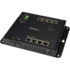 StarTech.com 8 poorts Gigabit ethernet switch met 2 open SFP sleuven