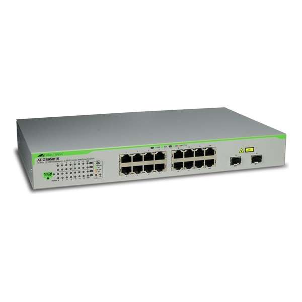 Allied Telesis 16 port Gigabit WebSmart Switch