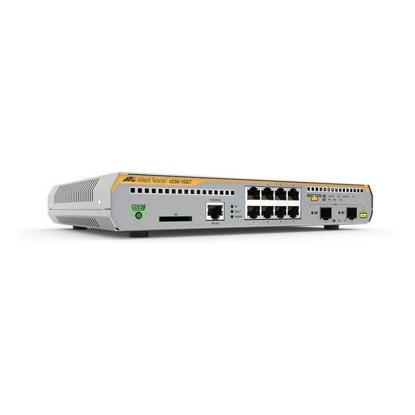 Allied Telesis AT-x230-10GT-50 Managed L3 Gigabit Ethernet (10/100/1000) Grijs