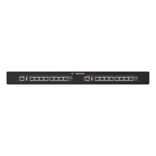 Ubiquiti Networks EdgeSwitch 16XP Managed Gigabit Ethernet (10/100/1000) Zwart 1U Power over Ethernet (PoE)