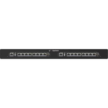 Ubiquiti Networks EdgeSwitch 16XP Managed Gigabit Ethernet (10/100/1000) Zwart 1U Power over Ethernet (PoE)