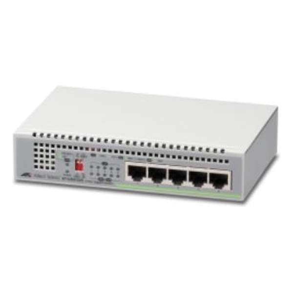 Allied Telesis AT-GS910/5-50 Unmanaged Gigabit Ethernet (10/100/1000) Grijs